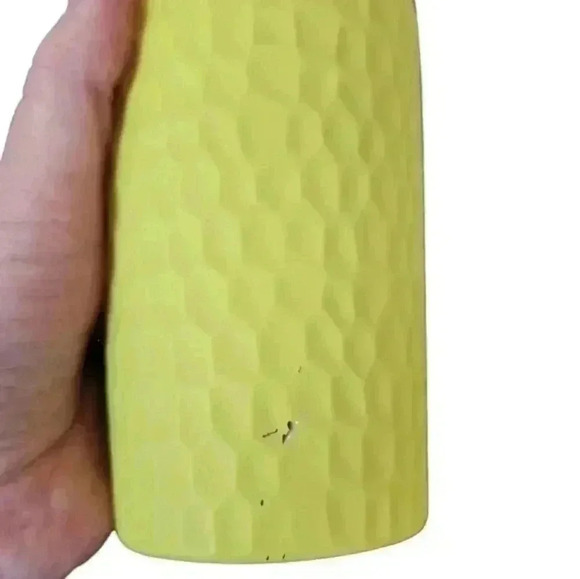 Starbucks Tennis Ball Tumbler 2016 Yellow White Ceramic Travel Mug  Rare 12 OZ - Picture 8 of 8